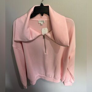 Wonderly Long Sleeves Shirt Sweater Pink XXL NWT Women’s Athleisure‎